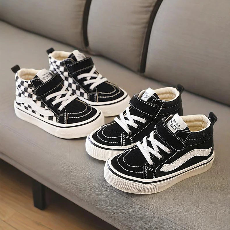 Children's Canvas Kids Shoes Boys Girls Fashion Sneakers Casual Shoes Teen Comfy Bottom Sport Running Shoes Child New Canvas